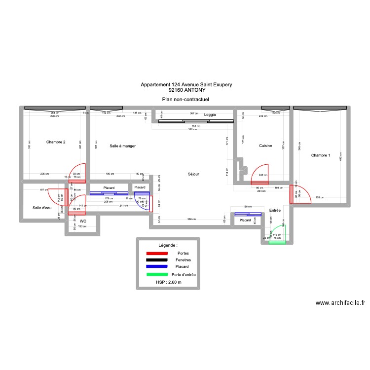 SIMON AVEC MESURE . Plan de 12 pièces et 80 m2