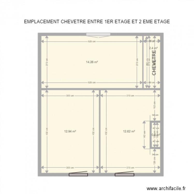 2 EME ETAGE 3. Plan de 0 pièce et 0 m2