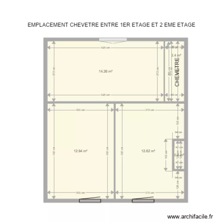 2 EME ETAGE 3. Plan de 2 EME ETAGE 3. Plan de