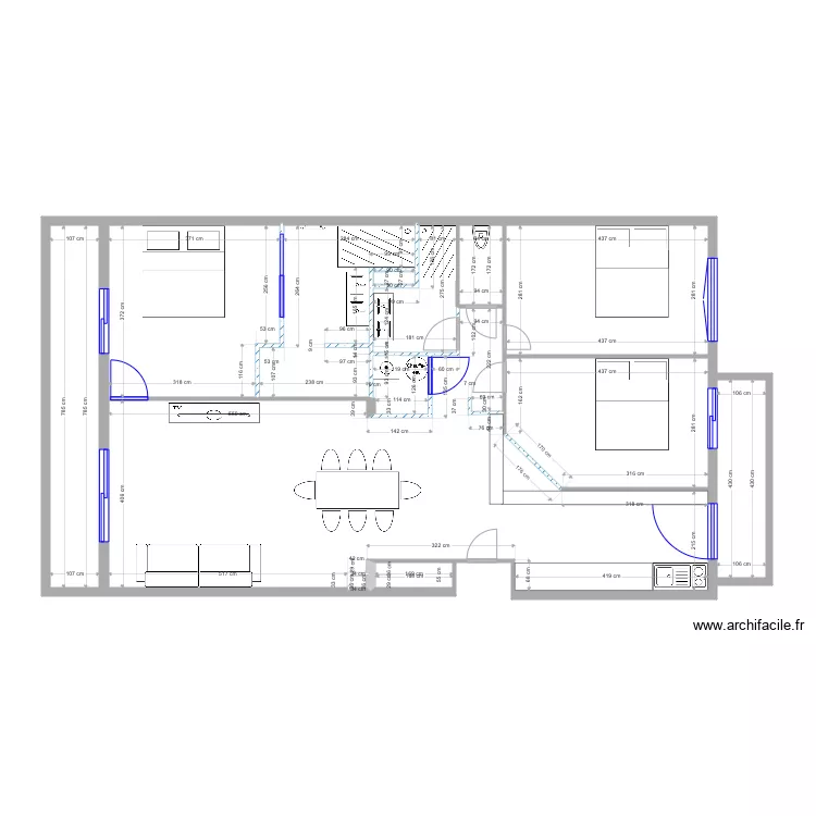 16 Durand VF. Plan de 
