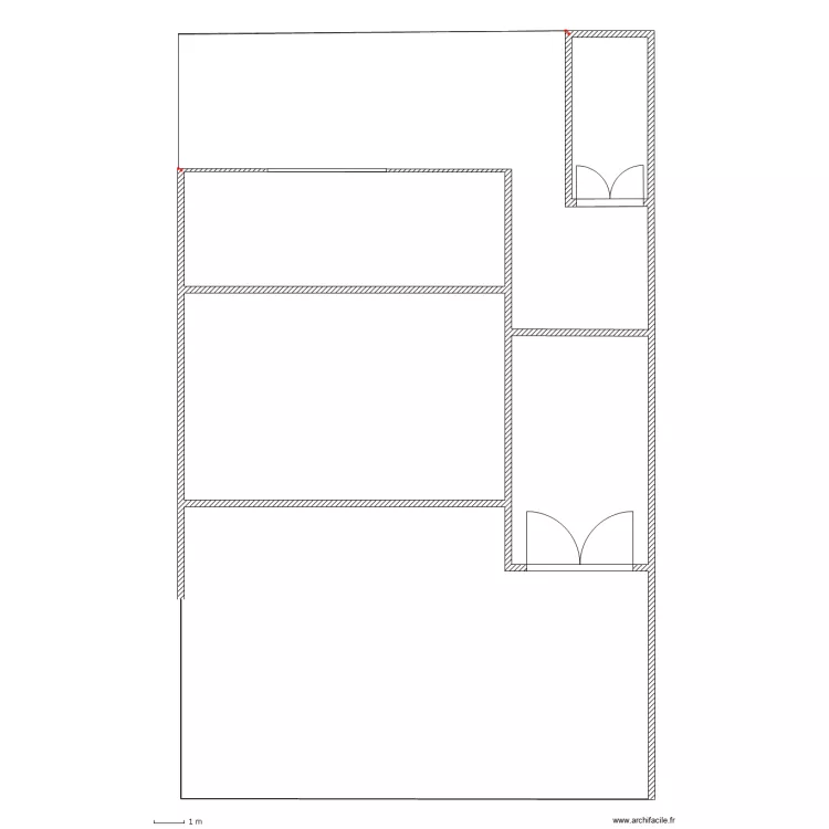 plan emplacement maison. Plan de plan emplacement maison. Plan de