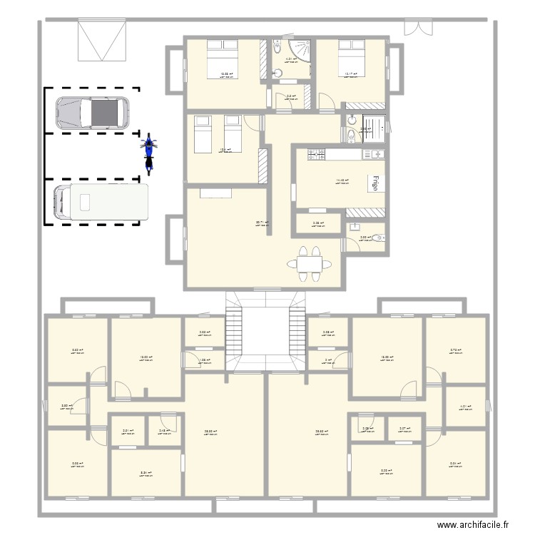 residence ADO 2. Plan de 0 pièce et 0 m2