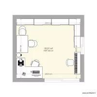 Salle de bureau et rangement