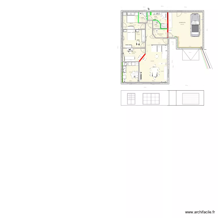 tour du crieu 62. Plan de 