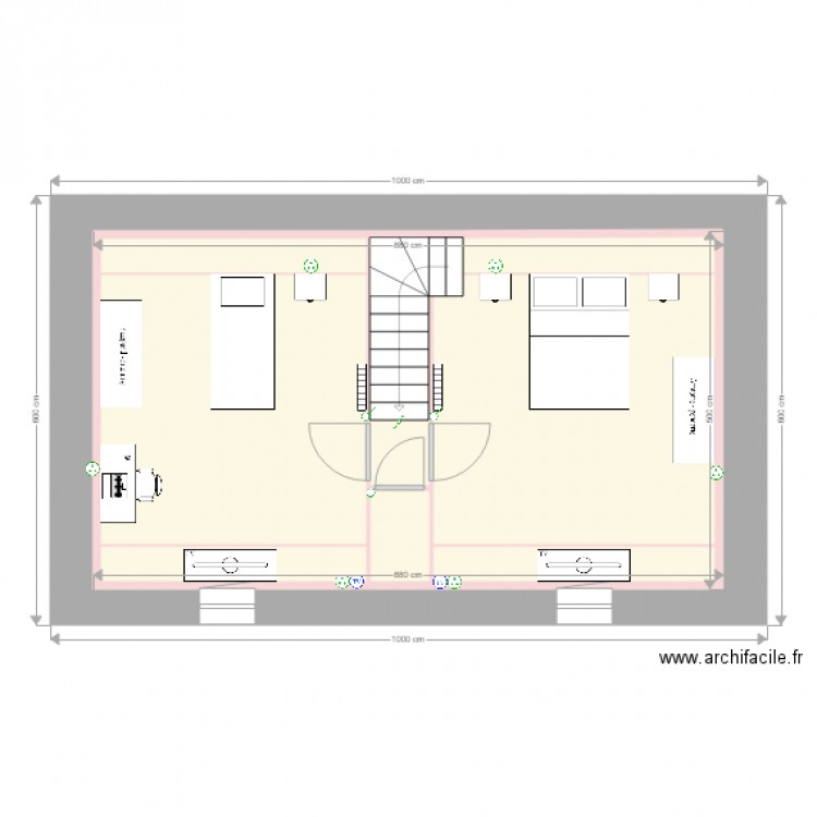 PLELO ETAGE. Plan de 0 pièce et 0 m2