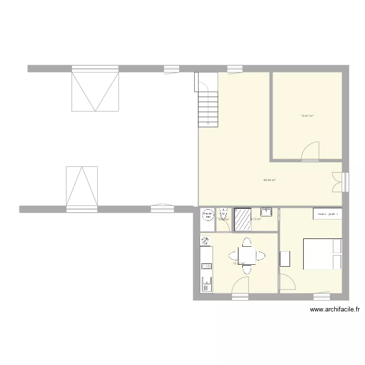 studio 3. Plan de studio 3. Plan de