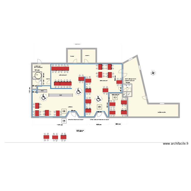 LE JARDIN DE NOIRMOUTIER. Plan de 9 pièces et 290 m2