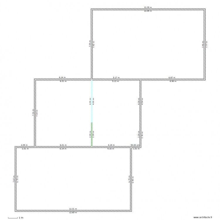 S50 AGRANDISSEMENT 1. Plan de 0 pièce et 0 m2