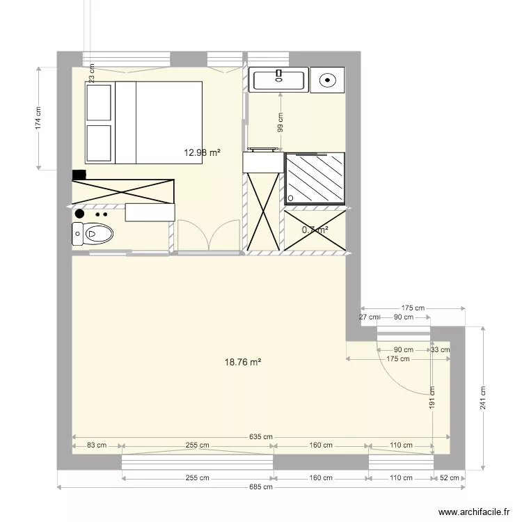 Appart Charlene Mathias III. Plan de 