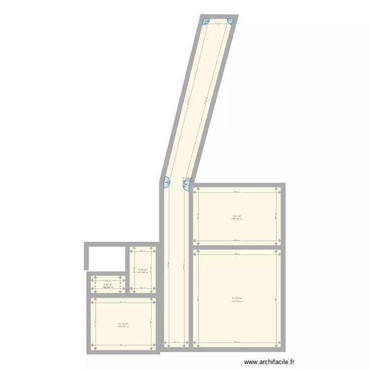 Maison de papy laurens. Plan de 