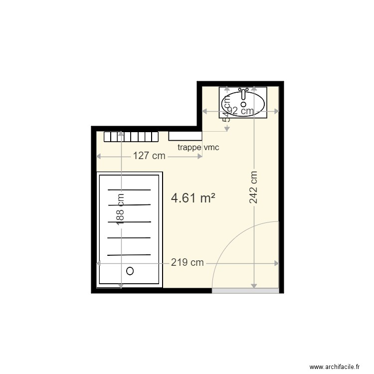 LONGEOIS CLAUDINE . Plan de 0 pièce et 0 m2