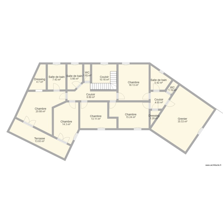 CHANE. Plan de 0 pièce et 0 m2