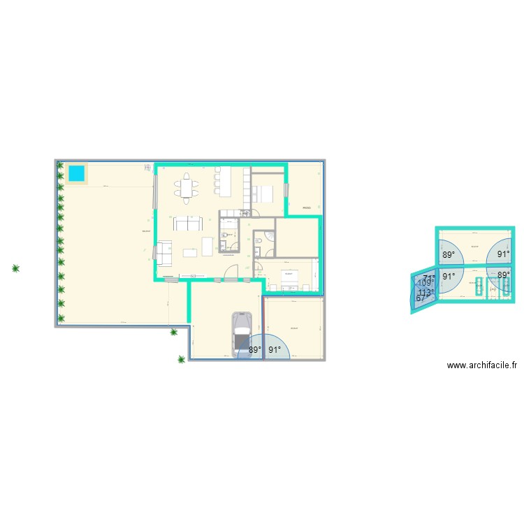 DEFINITIVO3 14012022. Plan de 14 pièces et 539 m2