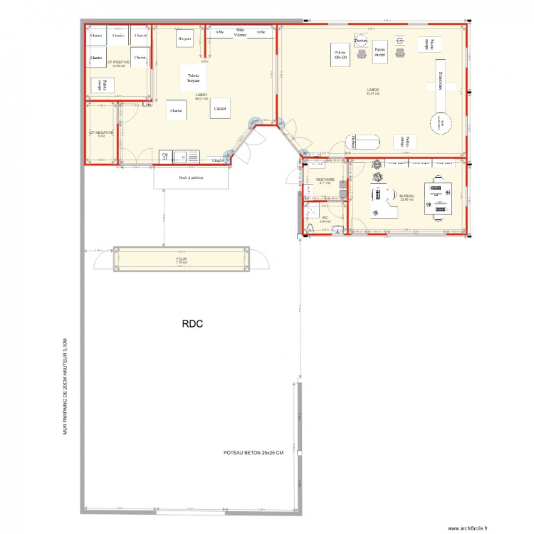 projetamenagement52. Plan de 0 pièce et 0 m2