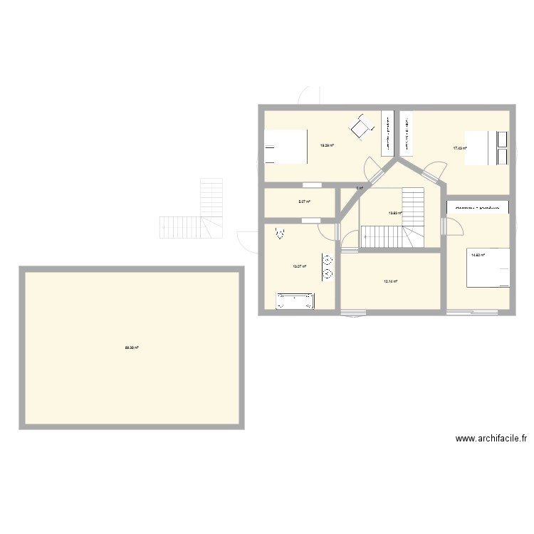 MaisonFodel. Plan de 0 pièce et 0 m2