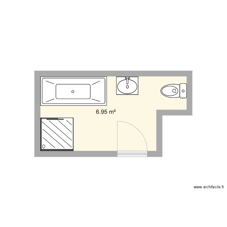 Tournay. Plan de 0 pièce et 0 m2