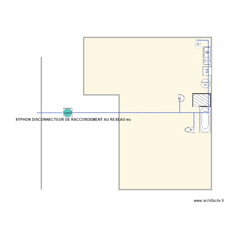 indivision martin ass. Plan de 1 pièce et 68 m2