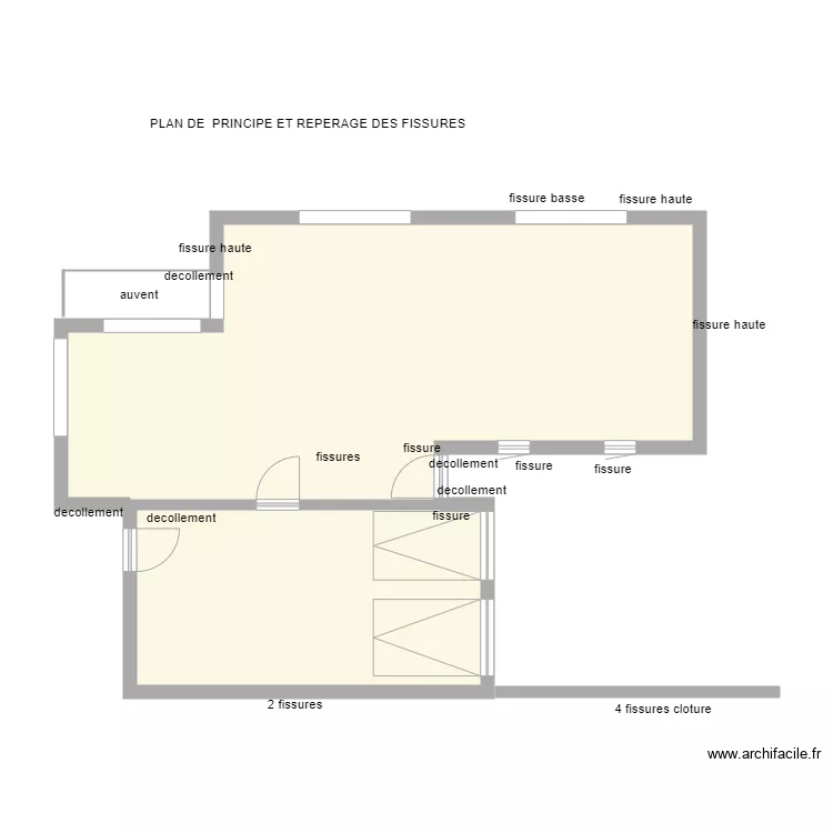 MAISON BLEHER. Plan de MAISON BLEHER. Plan de