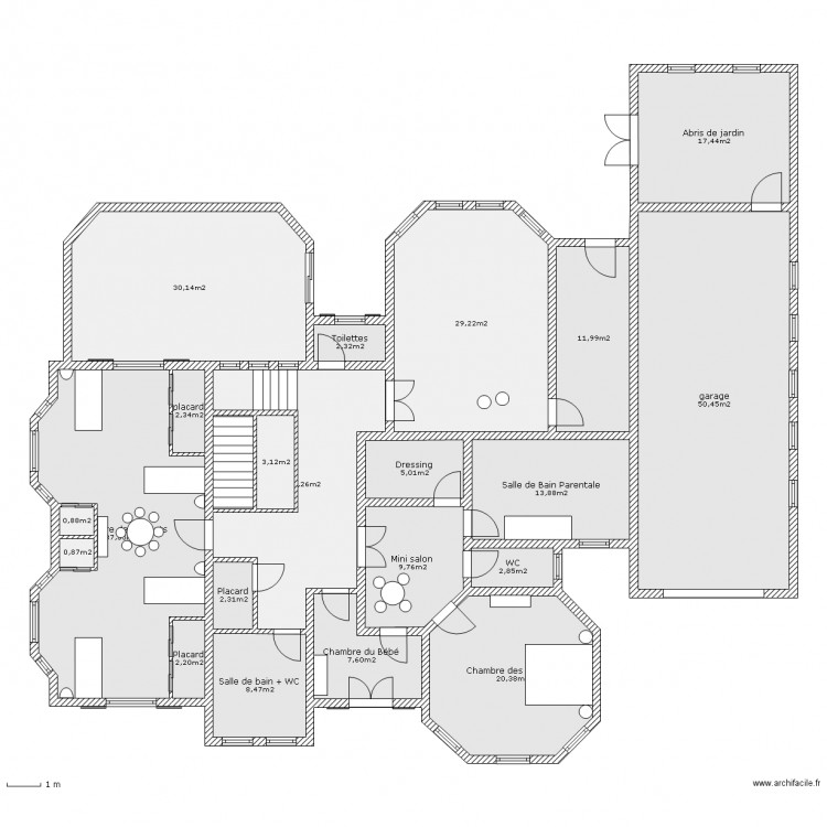 plan de maison victorienne