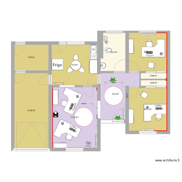 MAISON PERISCOLAIRE 5 version ddt 09juin2020. Plan de 0 pièce et 0 m2