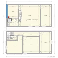 Le moulin Appart 9 F3 2 eme Etage
