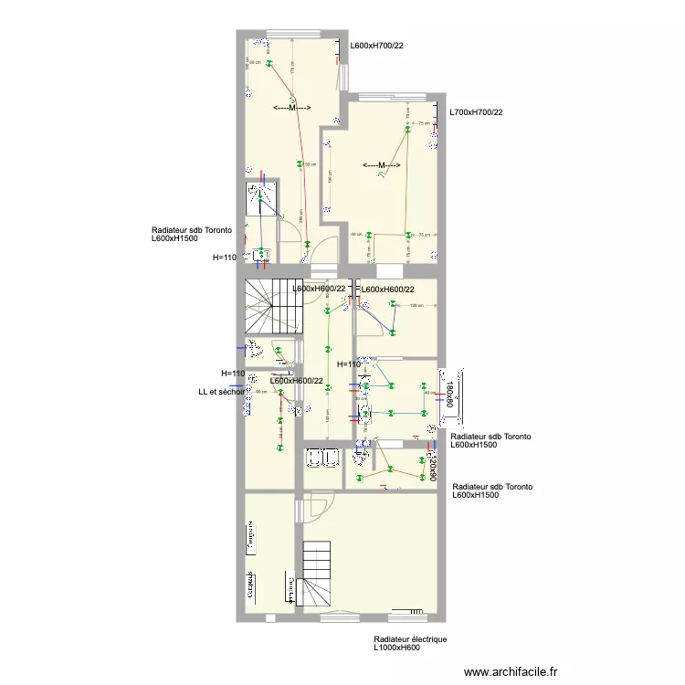 Tabellion Rez semi enterr&eacute; Eau Elec Chauffage. Plan de 0 pièce et 0 m2