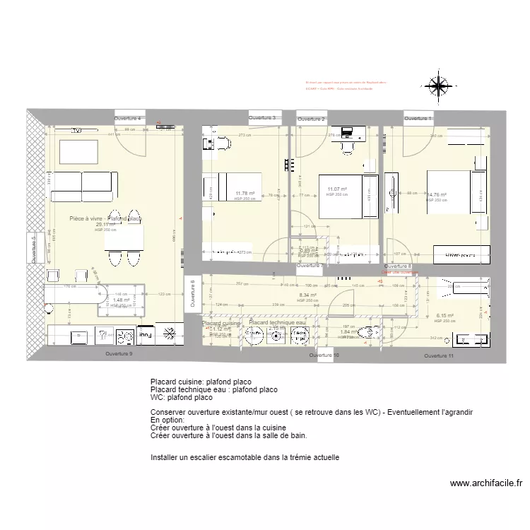 20201106 Maison de ferme RDC F4. Plan de 20201106 Maison de ferme RDC F4. Plan de