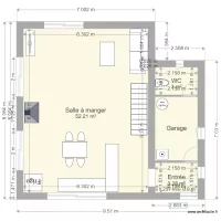 CJ LF PLAN 9 X 7 OPTION  GARAGE MF FACADE OUEST