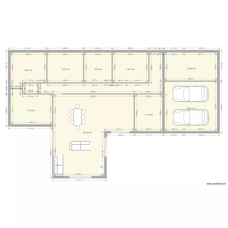 JC Aur&eacute; 3. Plan de 