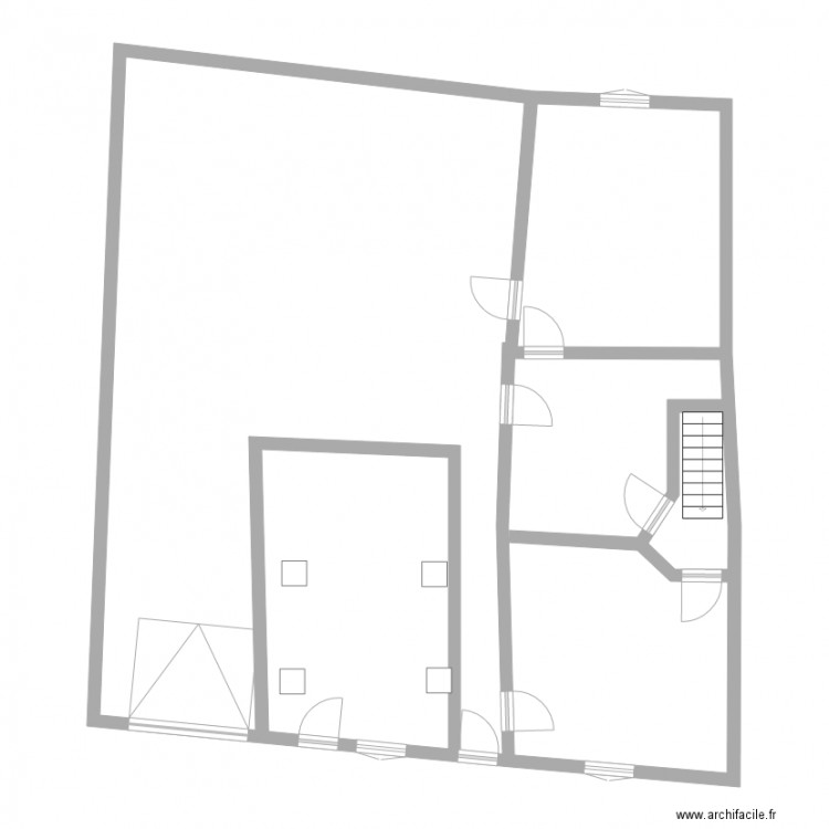 atti cote 1. Plan de 0 pièce et 0 m2