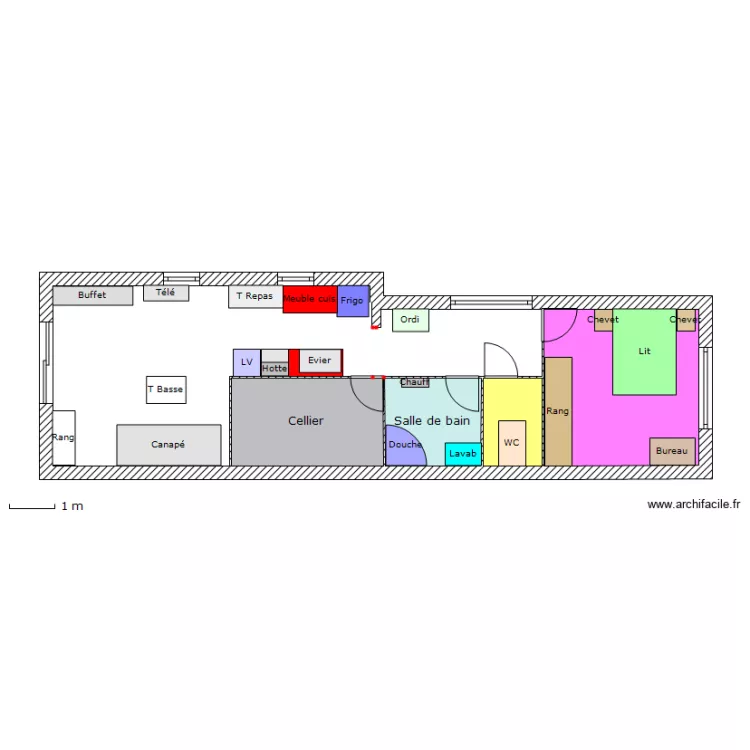 Appart 2. Plan de Appart 2. Plan de