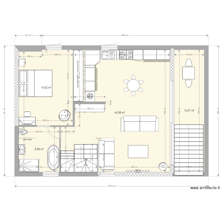 PLAN  23 GM ETAGE. Plan de 0 pièce et 0 m2