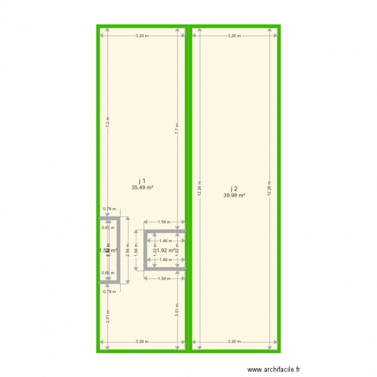 rejean jardi r3. Plan de 0 pièce et 0 m2