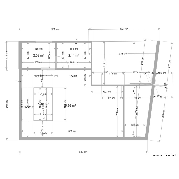 extension velux 7. Plan de 0 pièce et 0 m2