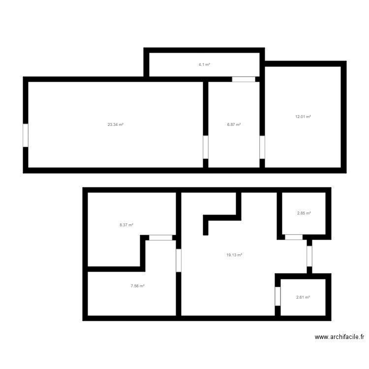 Alimentation . Plan de 0 pièce et 0 m2