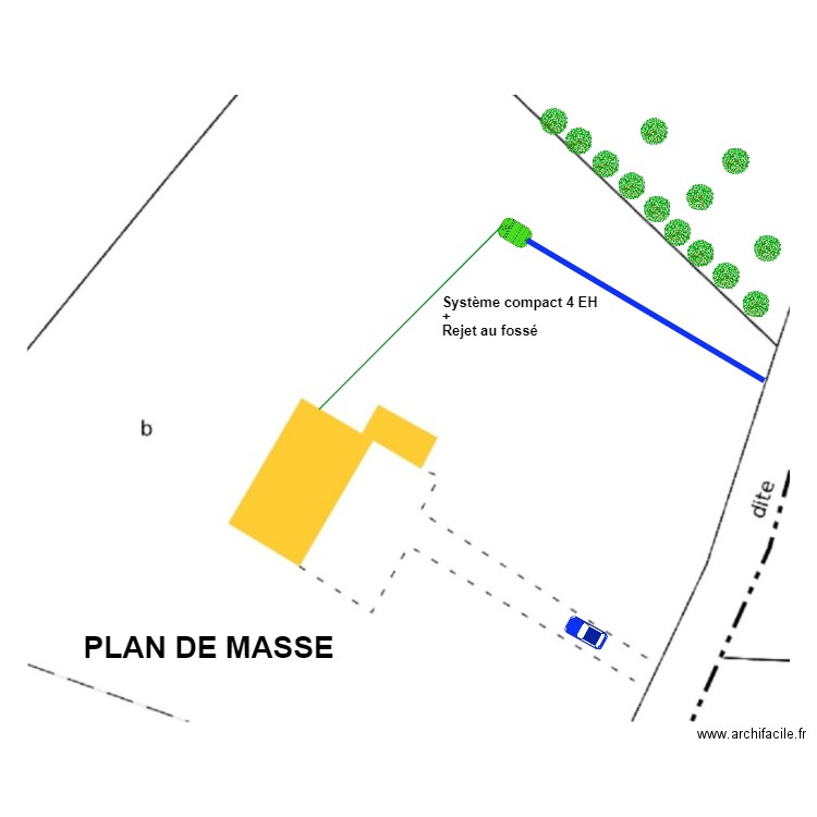 Mailho. Plan de 0 pièce et 0 m2
