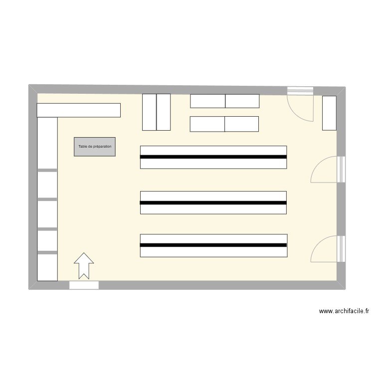 Soudure.pro. Plan de 1 pièce et 52 m2