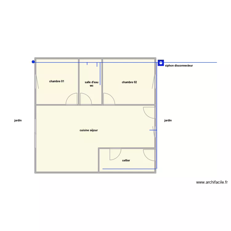 charpentier ass. Plan de 5  et 66 m²