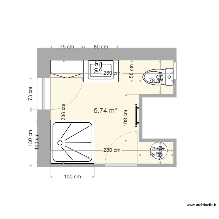 SDE RDC. Plan de 0 pièce et 0 m2