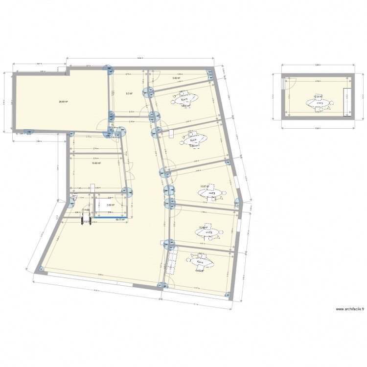 SAMY PROJET 2711. Plan de 0 pièce et 0 m2