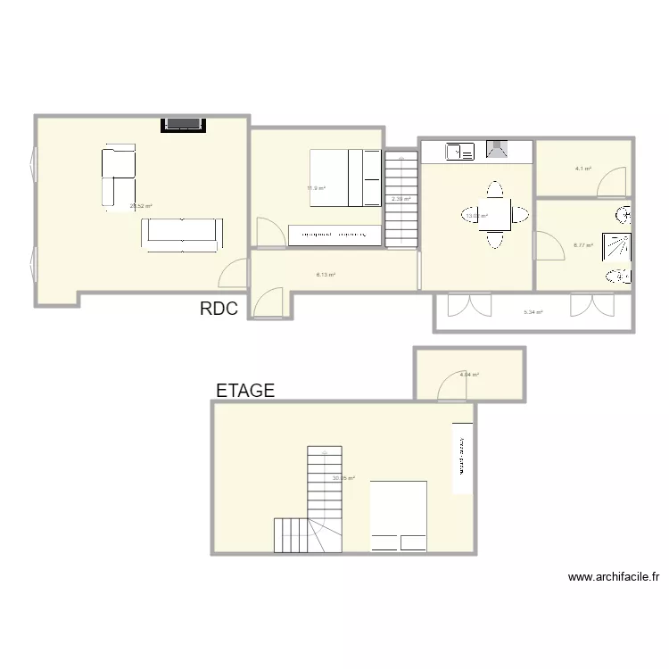 PLAN F3 DUPLEX COURS NAPOLEON NON CONTRACTUEL. Plan de PLAN F3 DUPLEX COURS NAPOLEON NON CONTRACTUEL. Plan de