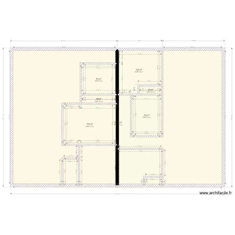 Maison 508 du Piedmont. Plan de 