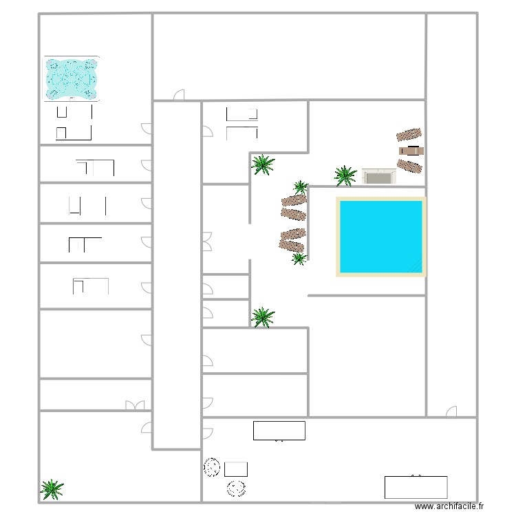 Thermes du sultan . Plan de 0 pièce et 0 m2