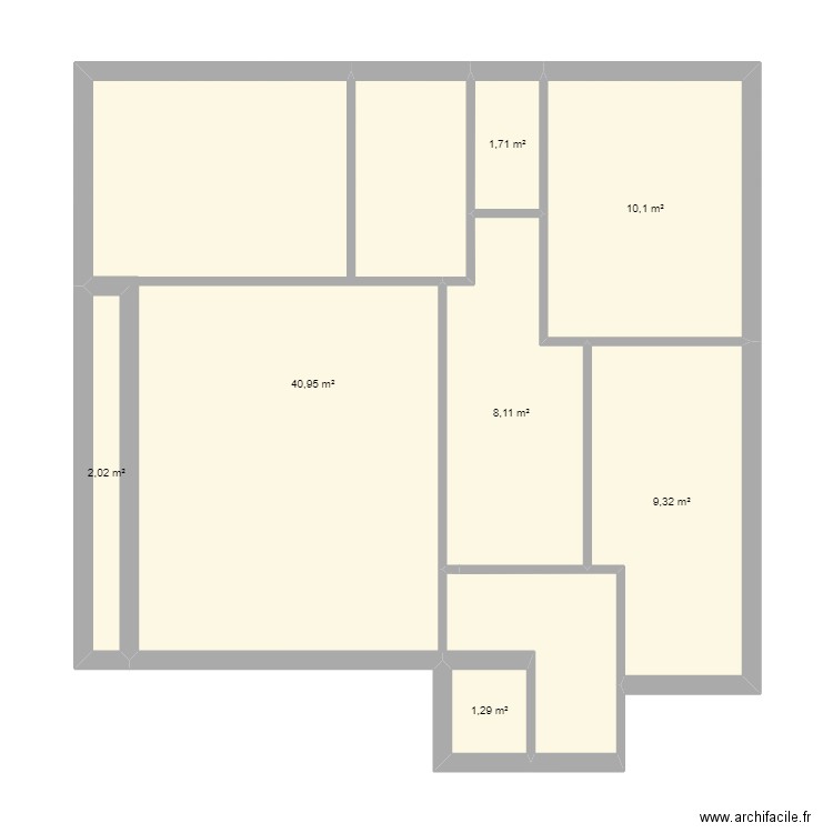 17pb. Plan de 0 pièce et 0 m2