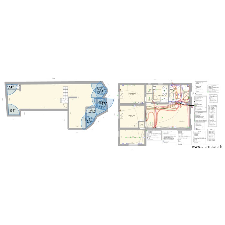 Projet Laurence et Eric. Plan de 0 pièce et 0 m2