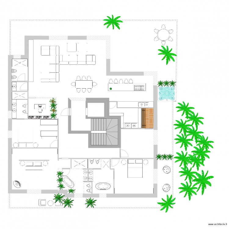  YOLANDA ATTICO A7 SCHIO. Plan de 0 pièce et 0 m2