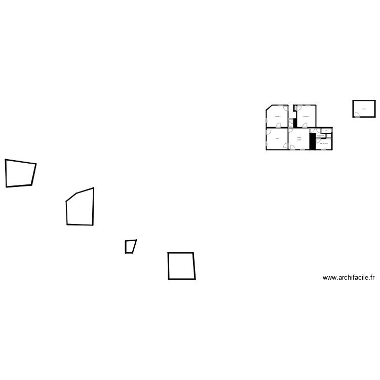 HAREL vitr&eacute; appart. Plan de 