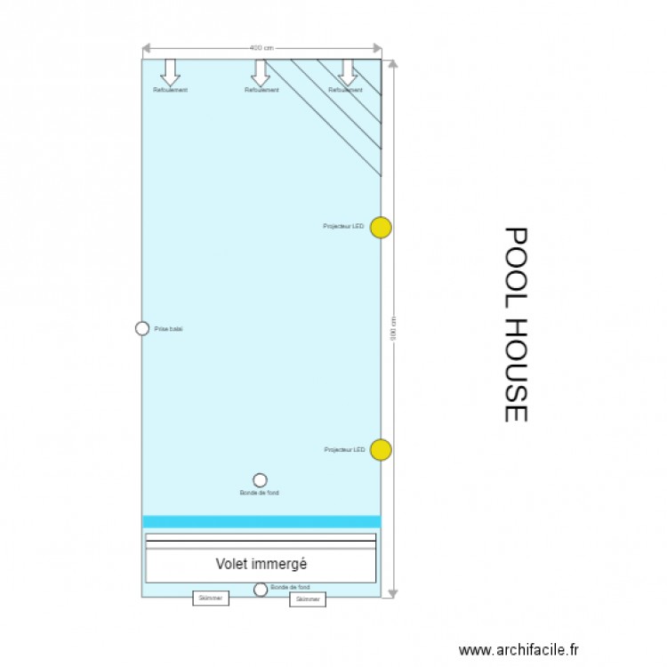 piscine DE LAET2. Plan de 0 pièce et 0 m2