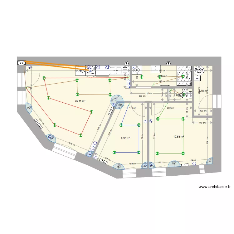 Projet Saint Etienne RDC Electricité Pro. Plan de Projet Saint Etienne RDC Electricité Pro. Plan de
