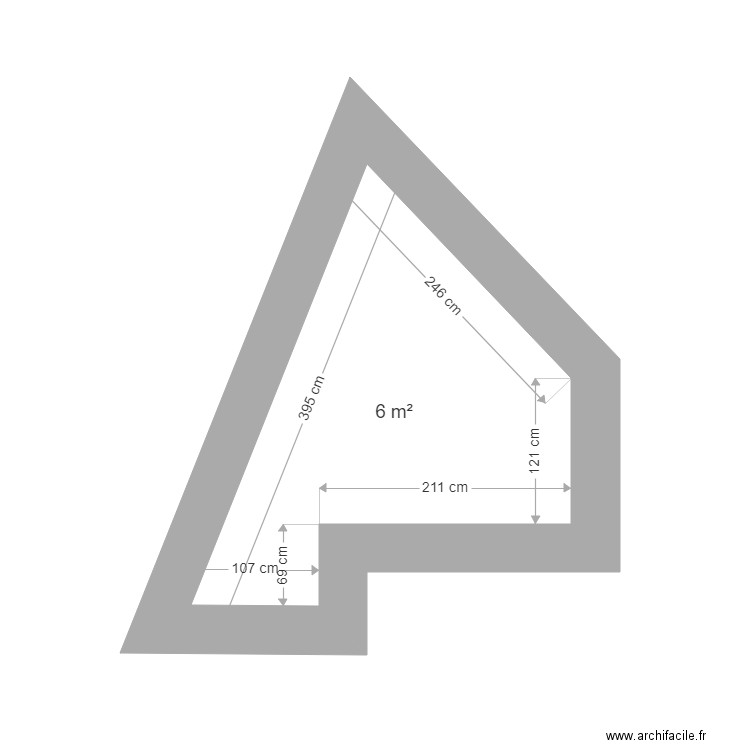 ABOULGHAZI Cellier. Plan de 0 pièce et 0 m2